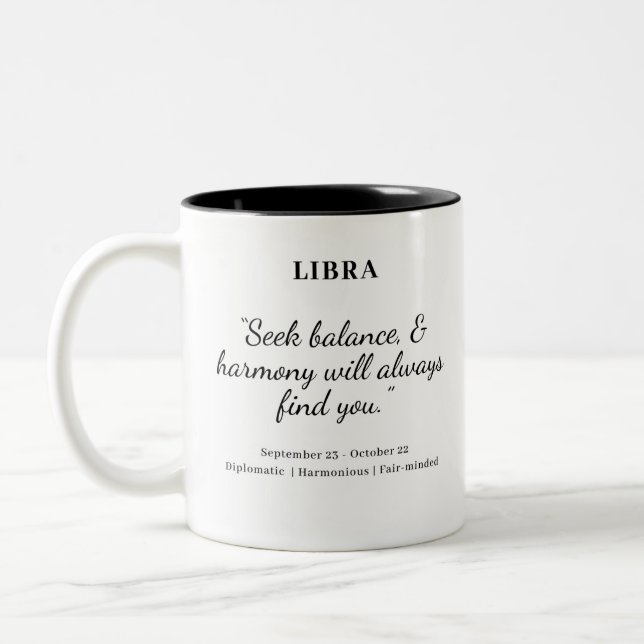 Puissance étoilée : Mug d'astrologie de la bibliot (Gauche)