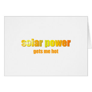Puissance solaire chaude !