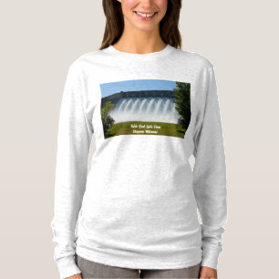 Puissant T-shirt à manches longues du barrage de l