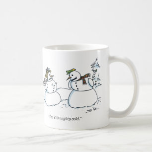 Puissante tasse à gauche froide