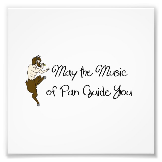 Puisse la musique de Pan Guide You Poster (Devant)