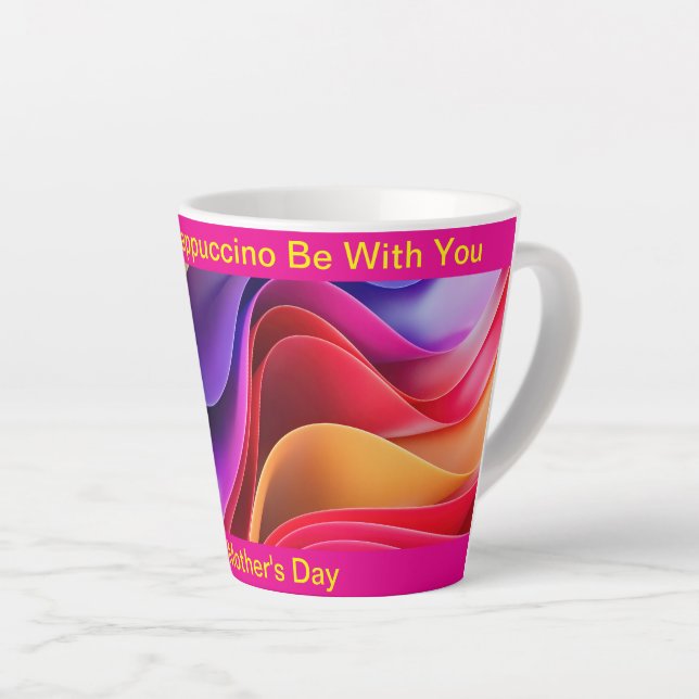 Puisse Le Frappuccino Être Avec Vous Latte Mug (Angle droit)