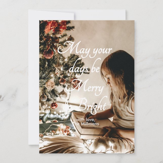 Puisse ta carte de Noël (Devant)