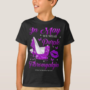 Puissions-Nous Porter Violet Haut Talons Fibromyal