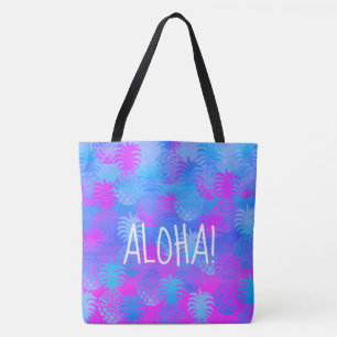 Pukana Hawaiian Aloha Ananas Peri-Strandtasche Tasche