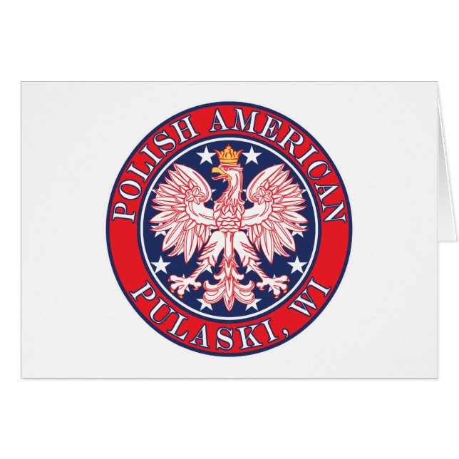 Pulaski Wisconsin Polnisch (Vorderseite (Horizontal))