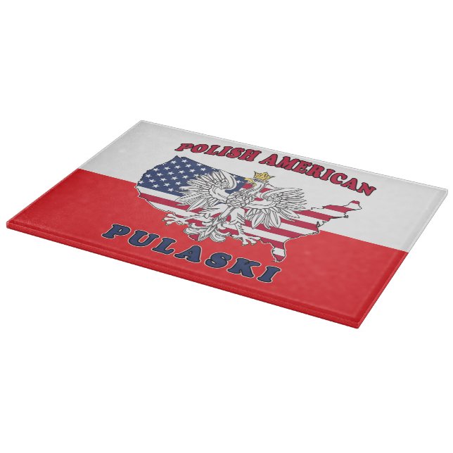 Pulaski Wisconsin Polnisch Schneidebrett (Ecke)