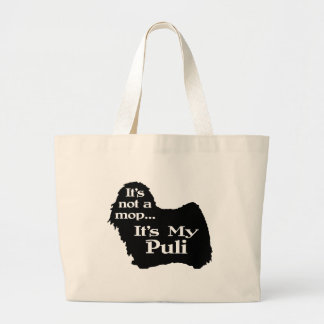 Puli kein Mop Jumbo Stoffbeutel