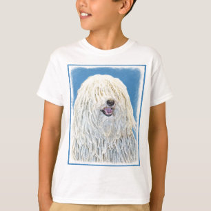 Puli-Malerei - Niedliche Original Hunde-Kunst T-Shirt
