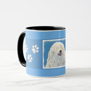 Puli-Malerei - Niedliche Original Hunde-Kunst Tasse