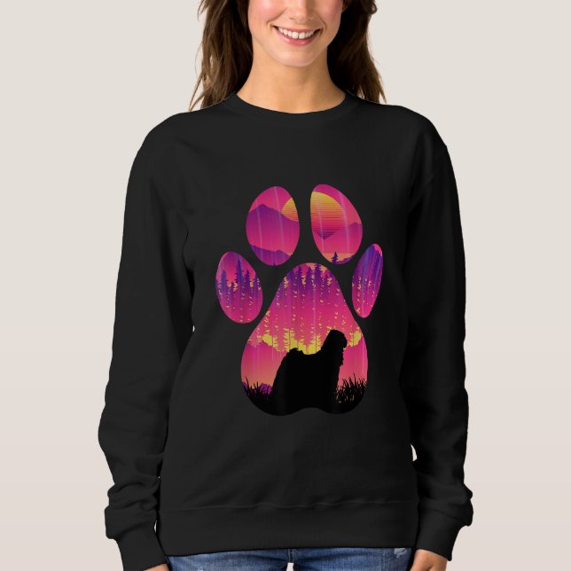 Puli Paw Mom Dad Dog  Women Men Sweatshirt (Vorderseite)