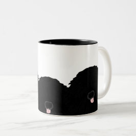 Puli-Tasse Zweifarbige Tasse