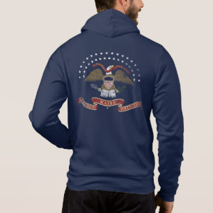 Pull À Capuche 20ème Emblème du Maine - affligé