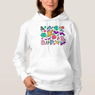 Pull À Capuche 80s esthétique Vintage rétro