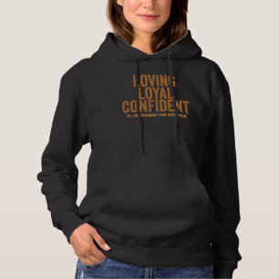 Pull À Capuche Aimer Loyal Confiant Oh Je Me Réfère À Ma Tête