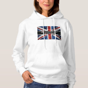 Pull À Capuche Ajouter votre texte sur le drapeau anglais Jeu d'o