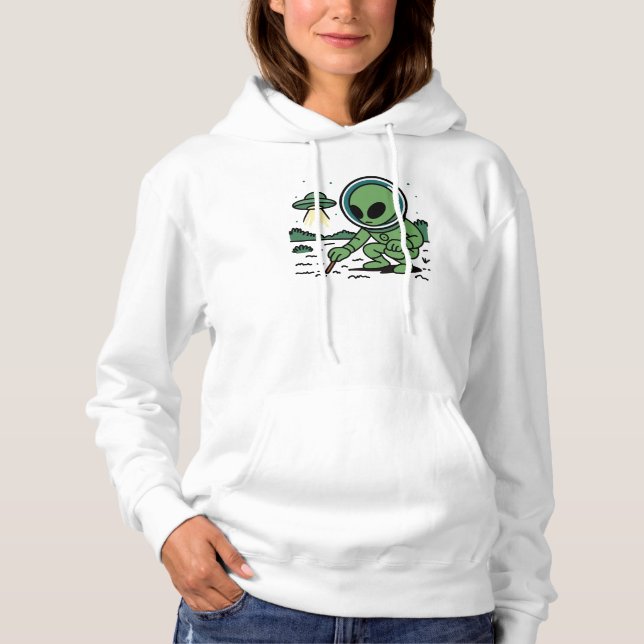 Pull À Capuche Alien Melancholy (Devant)