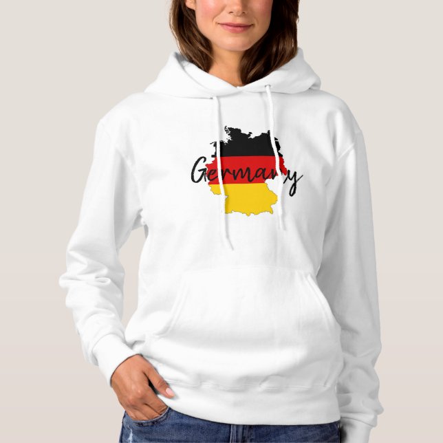 Pull À Capuche Allemagne (Devant)