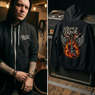 Pull À Capuche Âme d'Inferno : Née pour faire du Rock Gothic Noir