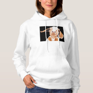 Pull À Capuche Amour de chèvre