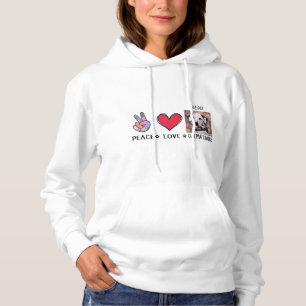 Pull À Capuche Amoureux des Dalmatiens