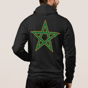 Pull À Capuche Amoureux du Maroc Drapeau Marocain Football