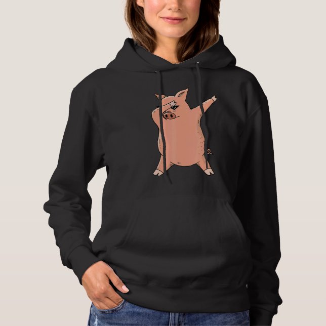 Pull À Capuche Animaux animaux de cochon (Devant)