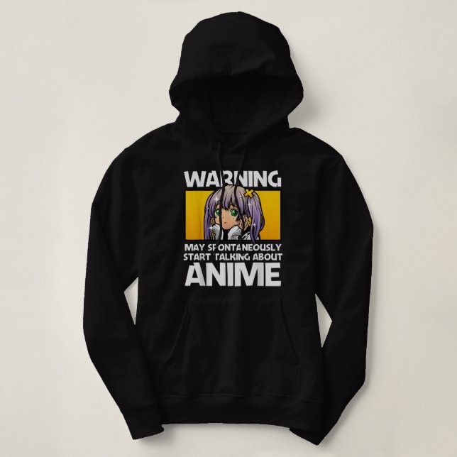 Pull À Capuche Anime Art Pour Femmes Ados Filles Hommes Anime Mer (Design devant)