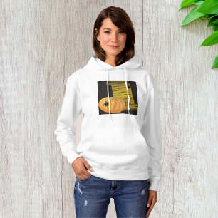 Pull À Capuche Araignées Et Citrouille