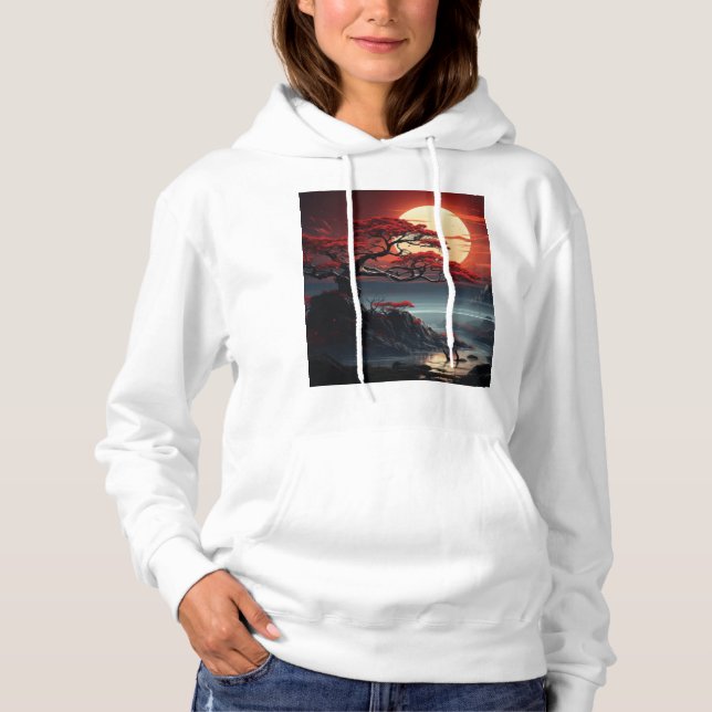 Pull À Capuche Arbre Bonsaï  (Devant)