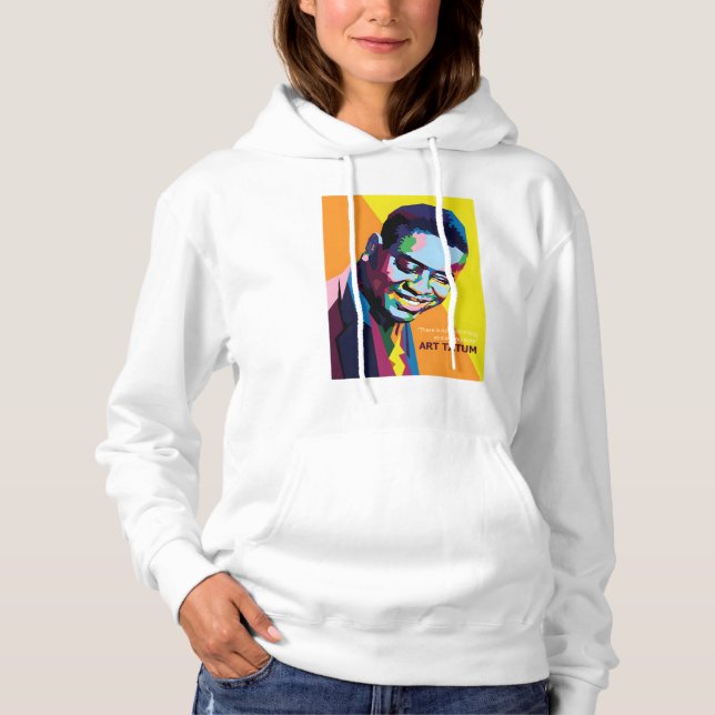 Pull À Capuche Art Tatum (Devant)