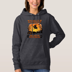 Pull À Capuche Attachez-vous Papillon d'Halloween Chapeau de Sorc