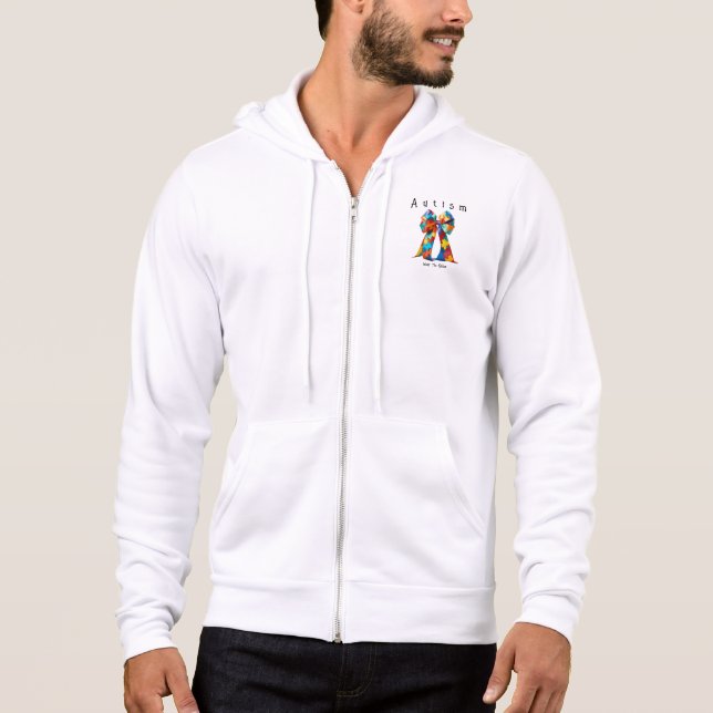 Pull À Capuche Autisme (Devant)