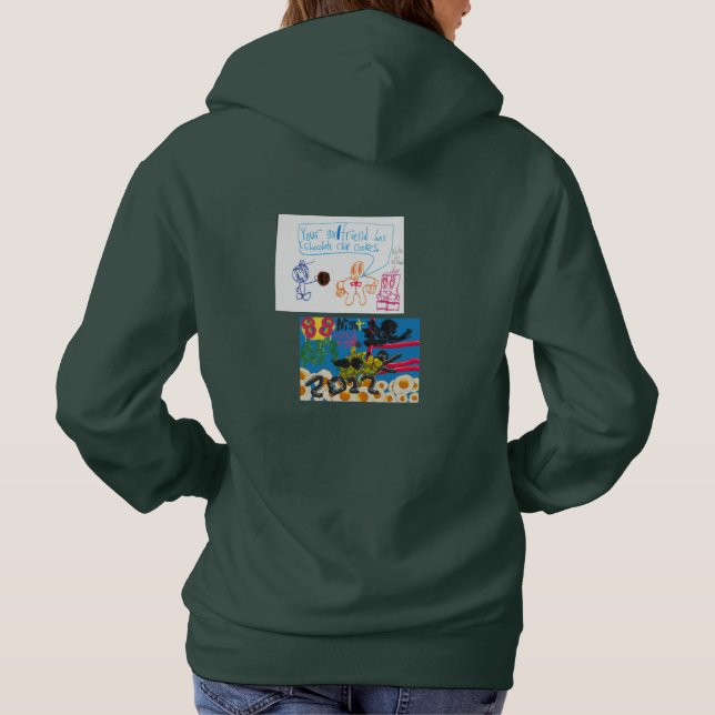 Pull À Capuche Avril Lavigne (Dos)