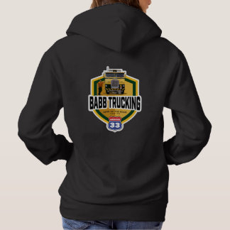 Pull À Capuche Babb Trucking Hoodie Design
