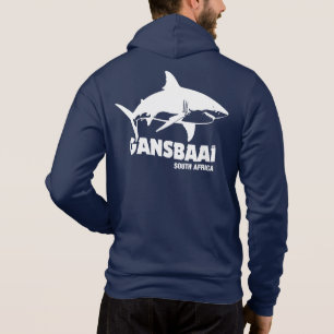 Pull À Capuche Baignade avec de grands requins blancs - Gansbaai