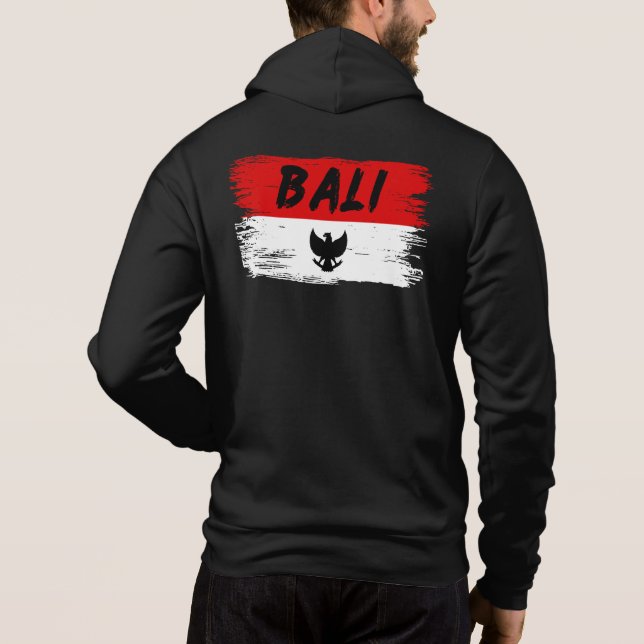 Pull À Capuche Bali Indonésie  (Dos)