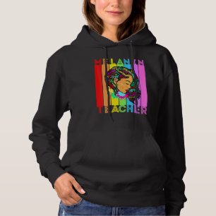 Pull À Capuche Belle Black Girl Magic Melanin Poppin School T
