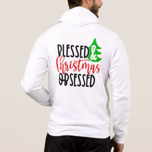 Pull À Capuche Bénie et obsédée de Noël-50100