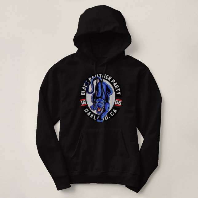 Pull À Capuche Black History Panther Party 1966 Oakland Californi (Design devant)