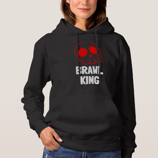 Pull À Capuche Brawl King Brawling Gamer Jeu 20 (Devant)