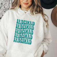Bridesmaid Turquoise Personnalisé Correspondance M