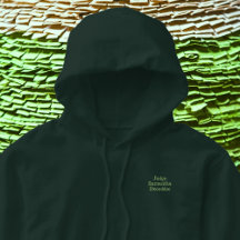 Judge Forest Green Embroidered Hoodie