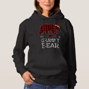 Pull À Capuche Buffalo de l'ours Grammy Plaid Père Noël Flèche de