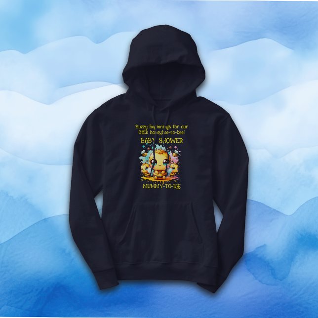 Pull À Capuche Buzzy commence l'abeille-à-abeille pour MUMMY | (Créateur téléchargé)