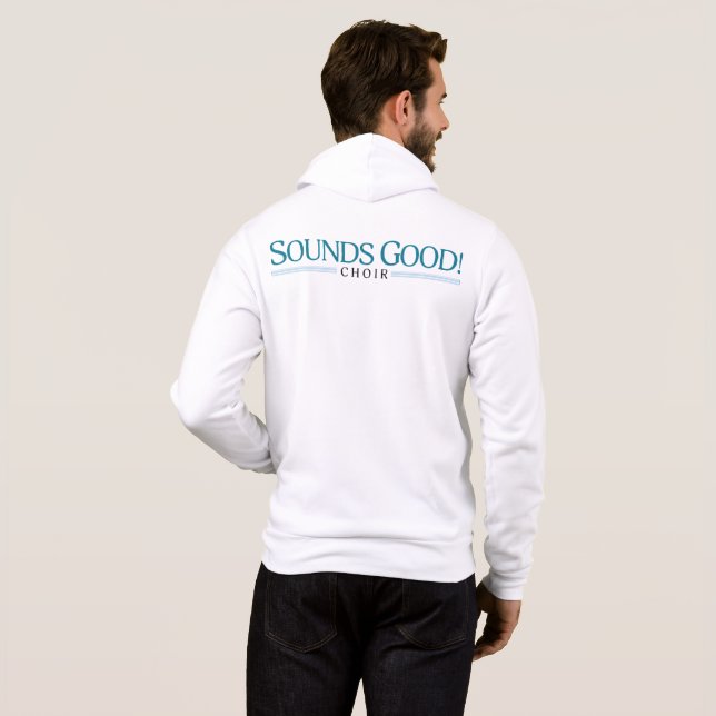 Pull À Capuche Ça Sonne Bien ! Choir Zip-Up with Back Logo (Dos entier)