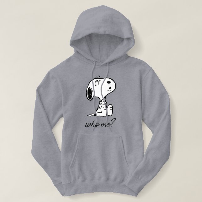 Pull À Capuche cacahuètes | Sifflet Snoopy (Design devant)
