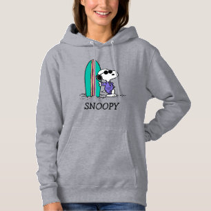 Pull À Capuche cacahuètes   Snoopy Ocean High Tide
