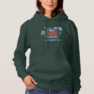 Pull À Capuche cacahuètes   Snoopy & Woodstock Camp Life