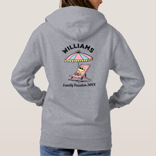 Pull À Capuche cacahuètes   Woodstock Beach Vacances en famille